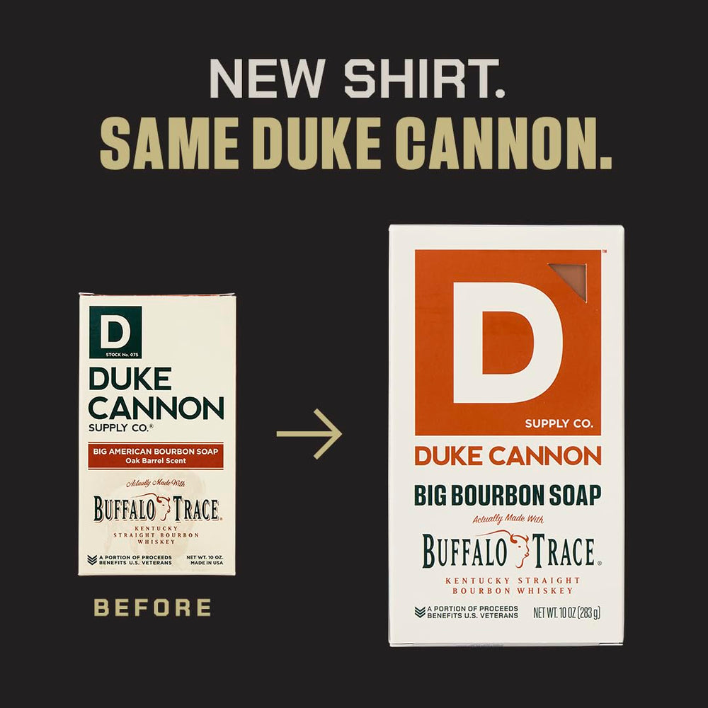 Duke Cannon Sawtooth bar soap provides rugged cleansing with a deep lather.