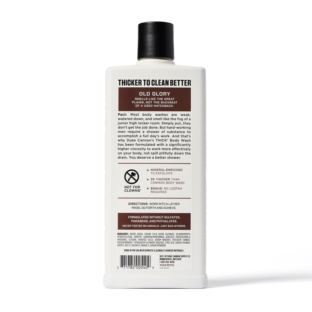Duke Cannon scent notes feature cedarwood, sandalwood, vetiver and citrus.