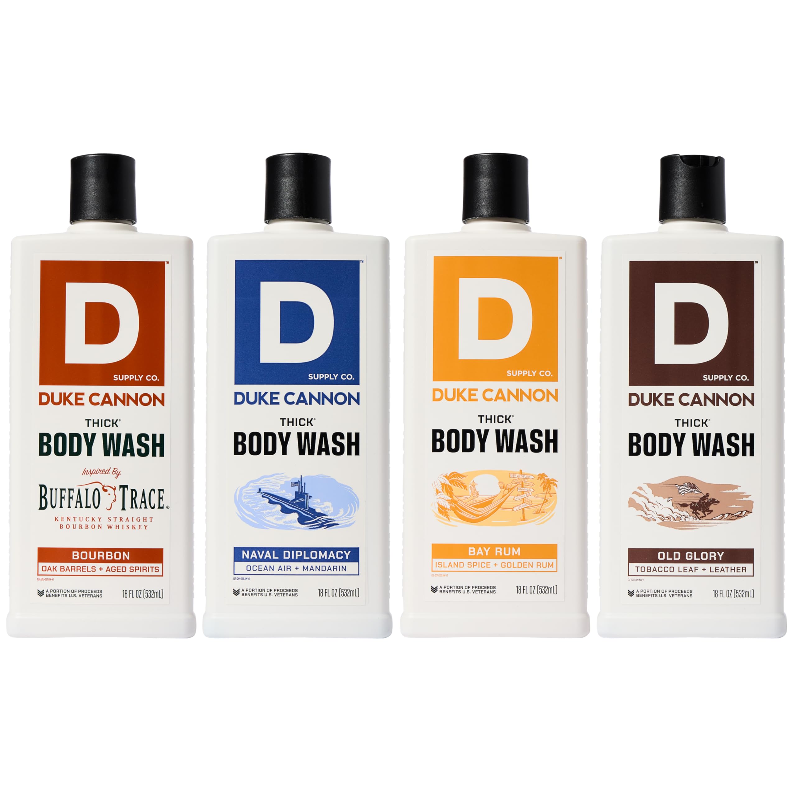 Duke Cannon shower routine setup showing simple daily cleanse.