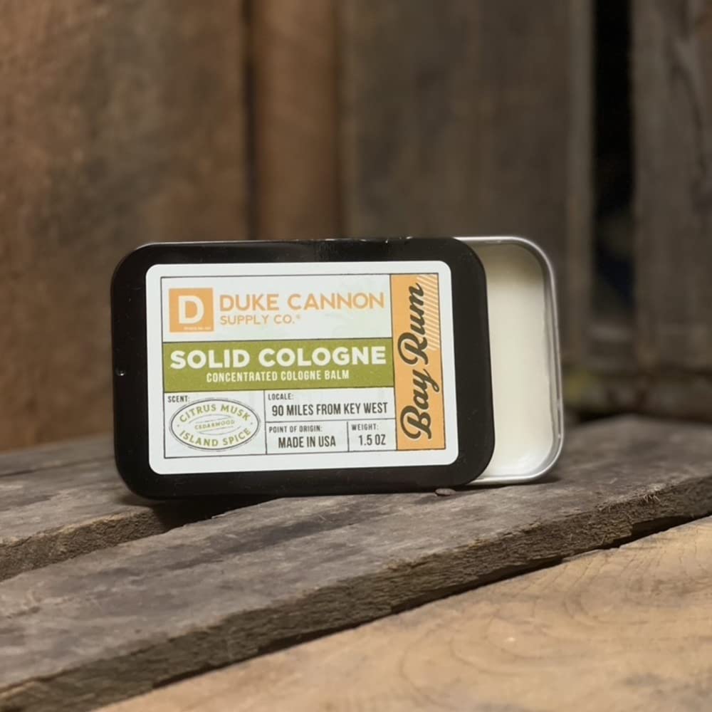 Bay Rum notes feature citrus musk for a bright, versatile aroma in any setting.