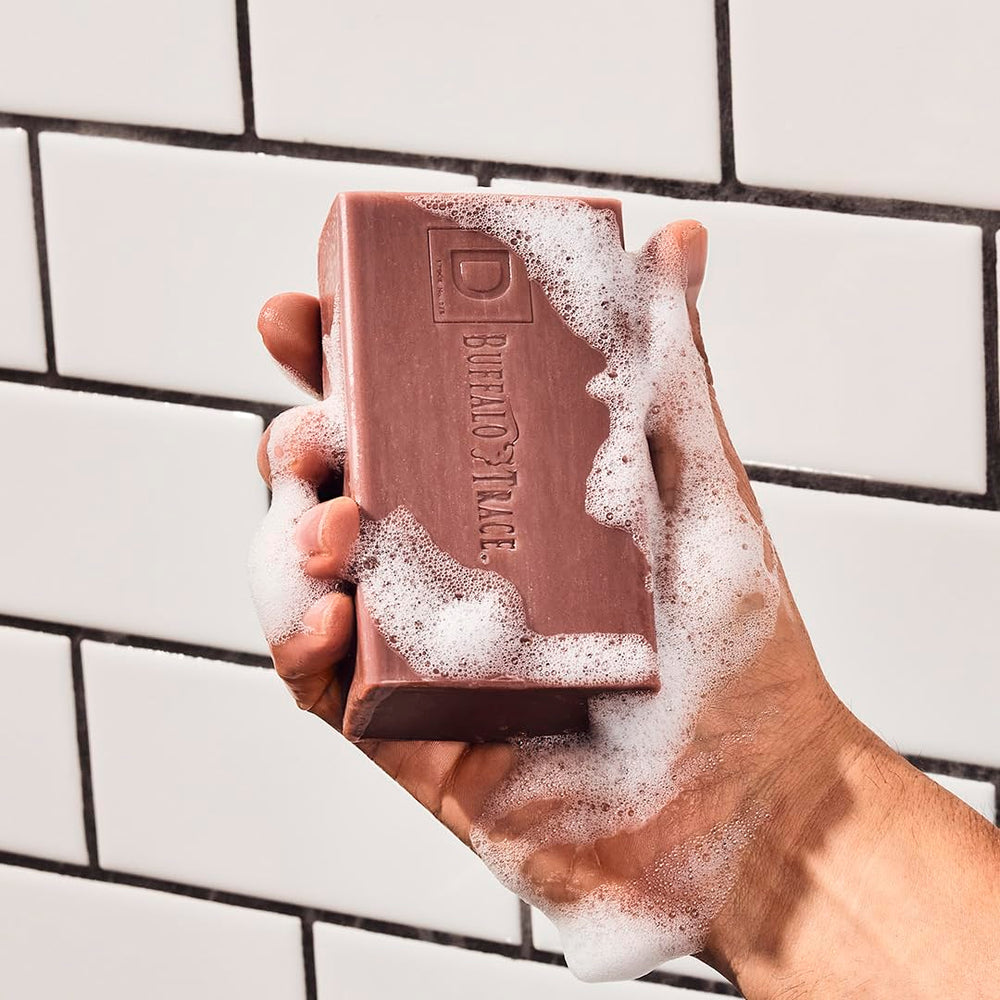 Duke Cannon large 10 oz soap bar for extended use.