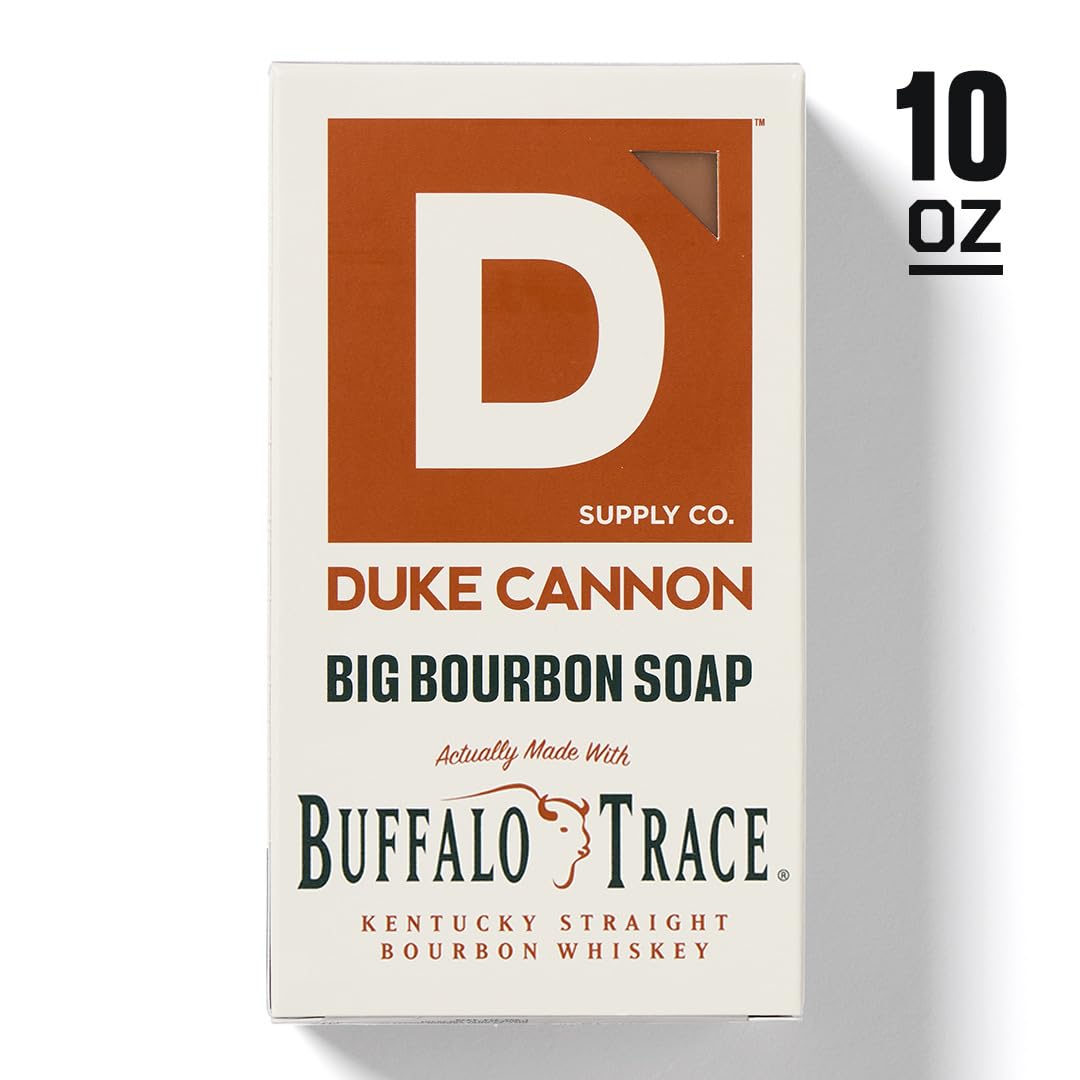 Duke Cannon oak barrel scent adds a masculine, subtle fragrance.