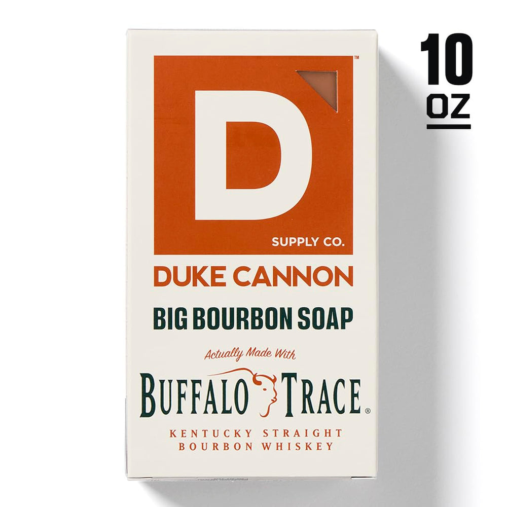 Duke Cannon oak barrel scent adds a masculine, subtle fragrance.