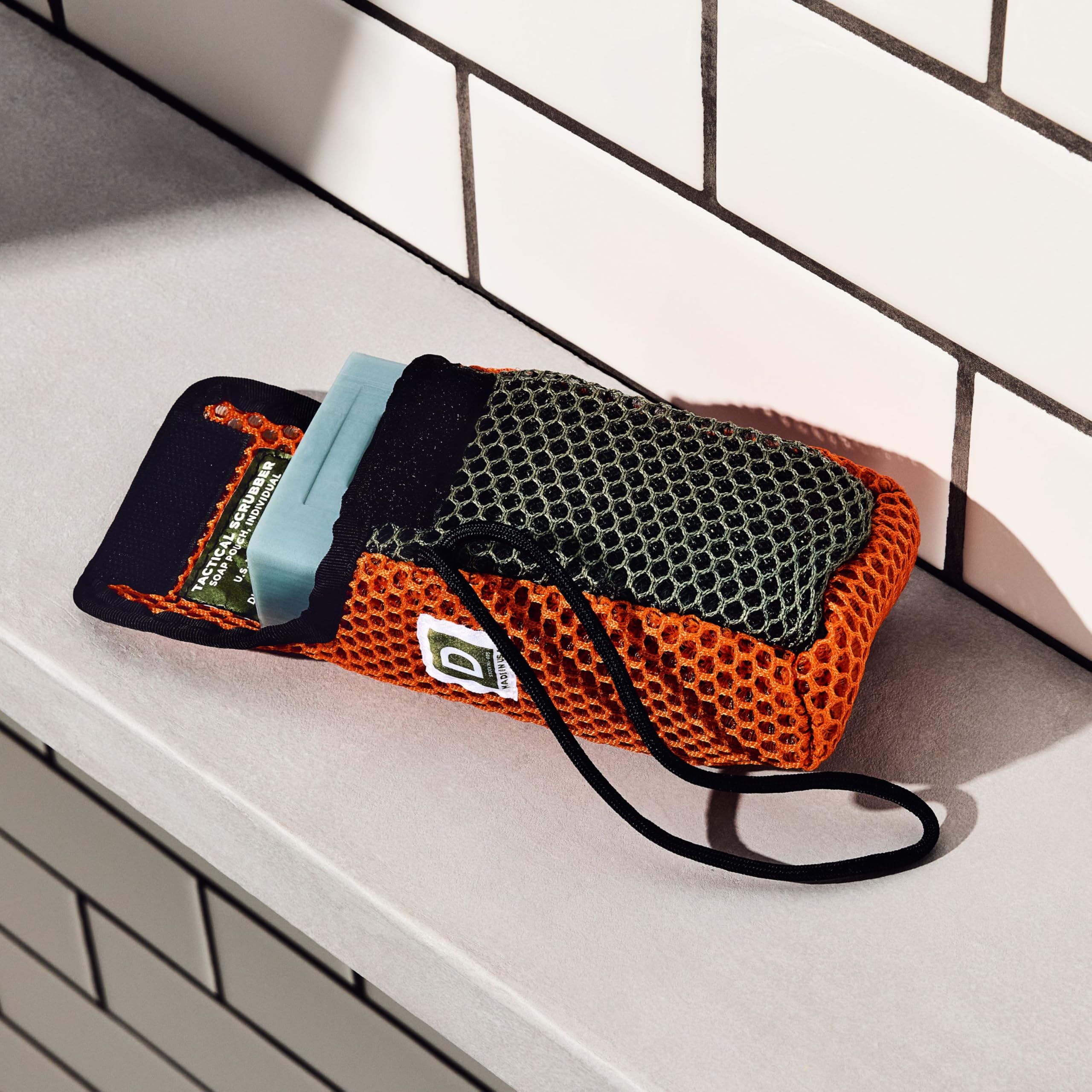 Duke Cannon Tactical Scrubber ready for outdoor adventures