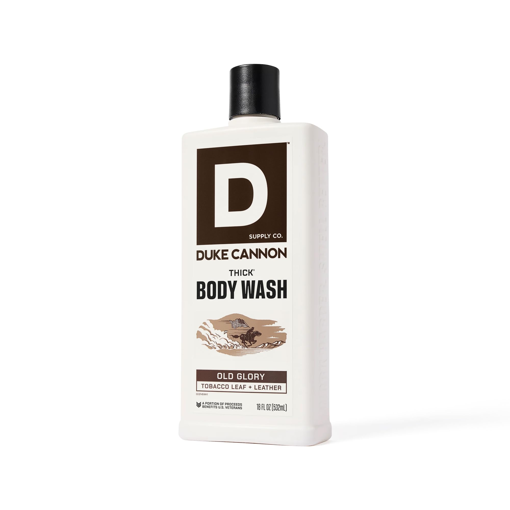 Duke Cannon Thick Body Wash proves you don't need a loofah for a deep clean.