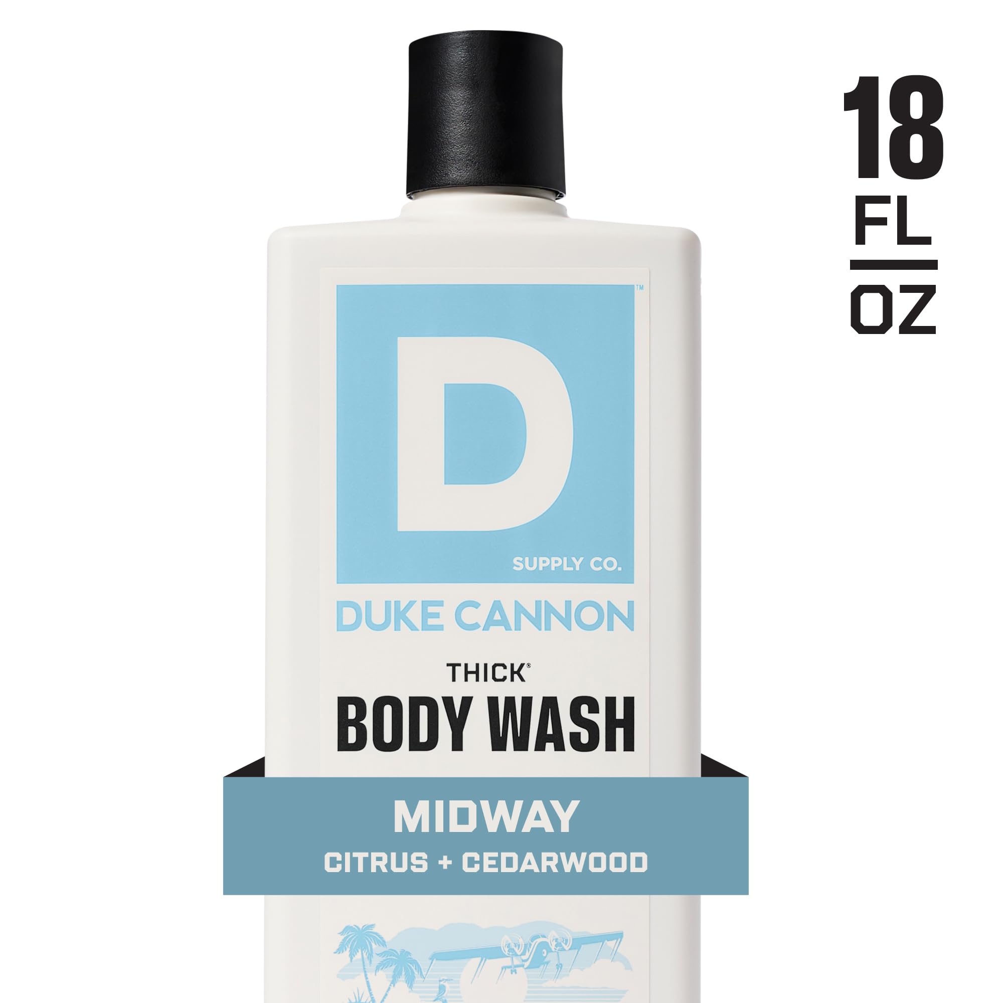 Duke Cannon Thick Body Wash texture reveals high-viscosity cleansing power