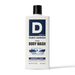 Duke Cannon washcloth application illustrates easy distribution and cleansing.