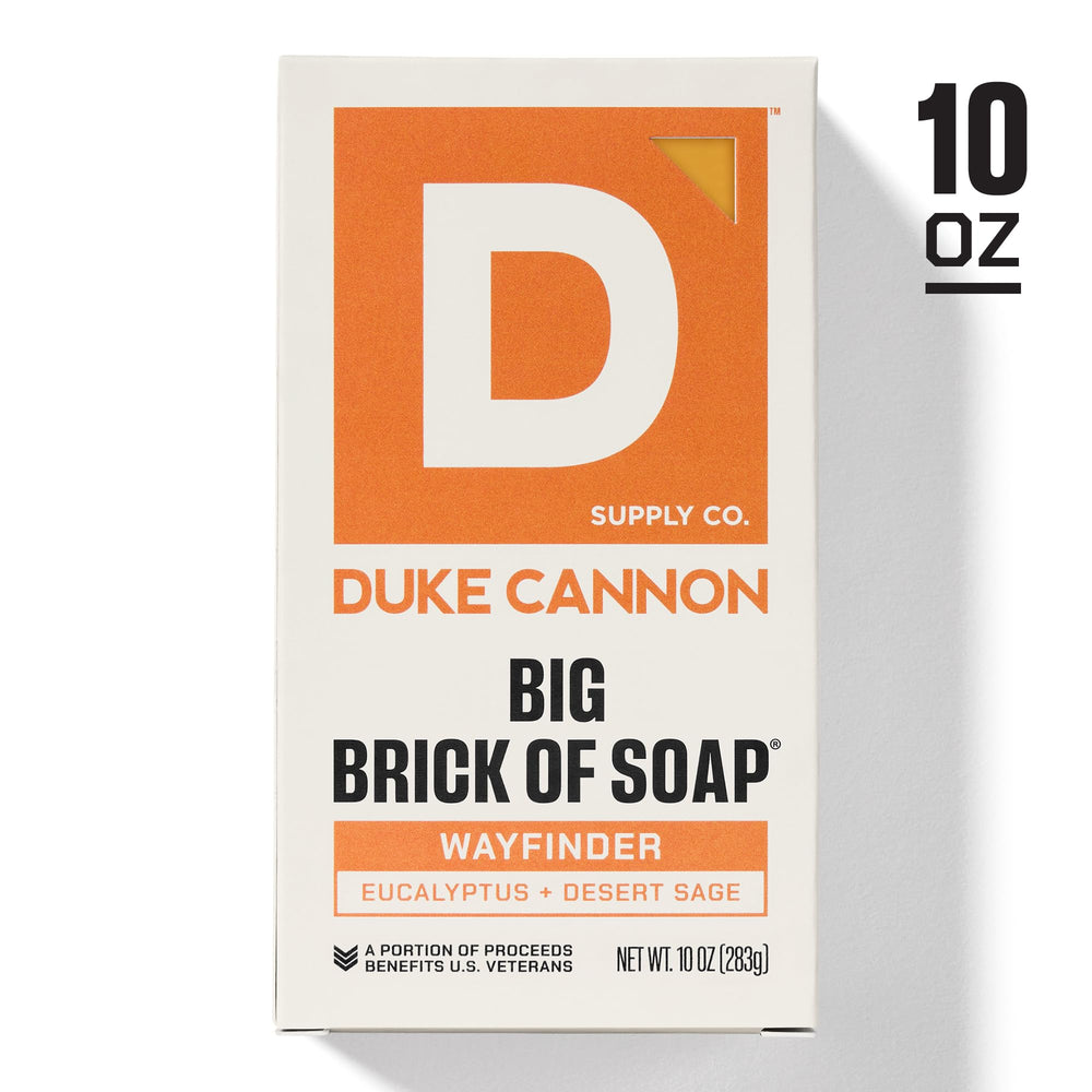 Duke Cannon Wayfinder packaging view for gifting or travel
