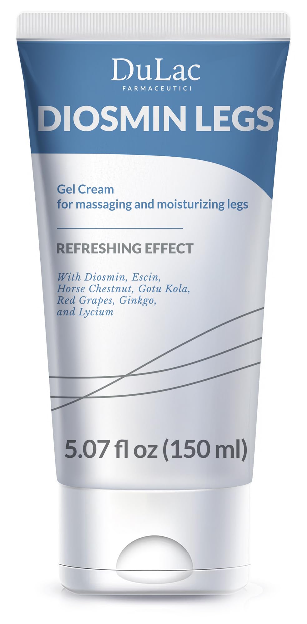 DULÀC Diosmin Legs Gel Cream cooling effect for tired legs after a long day.