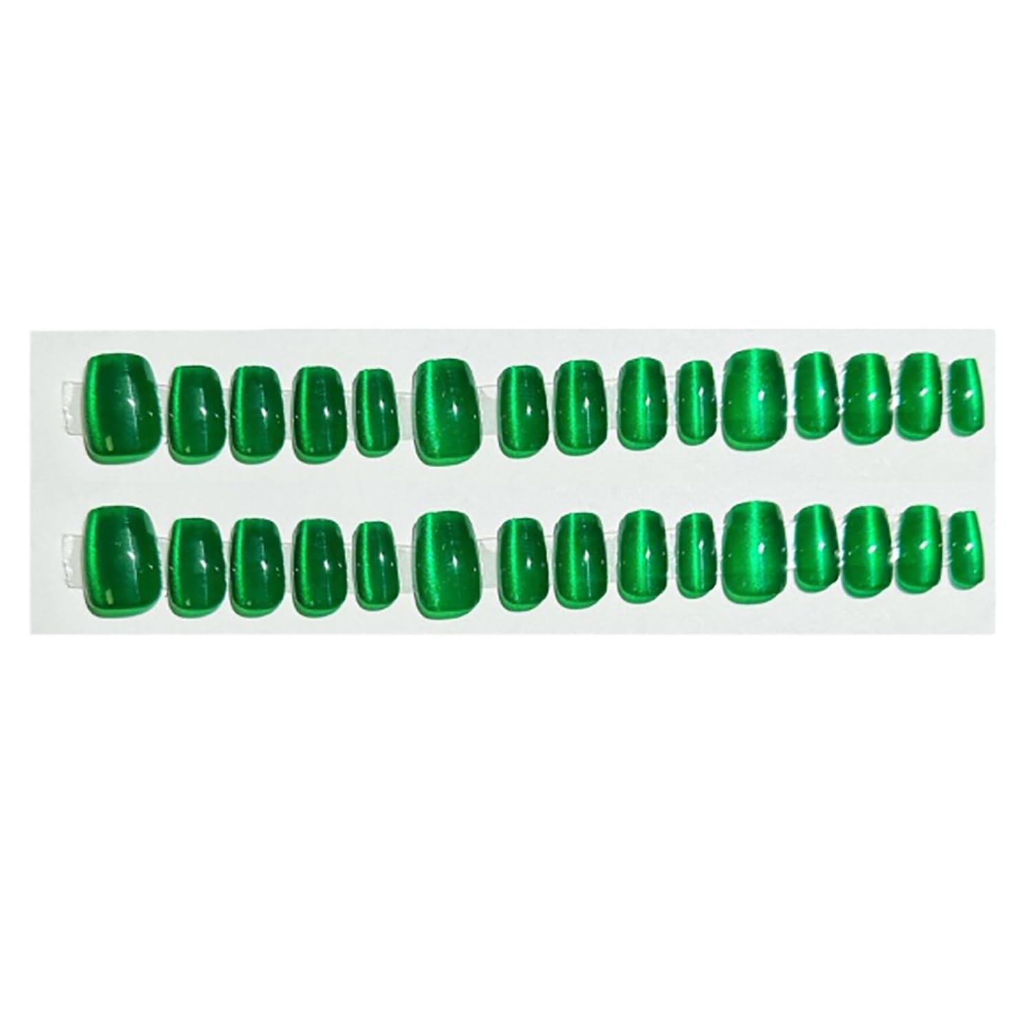 Dulyork jelly glue stickers secure nails without damaging natural nails.