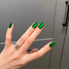 Dulyork press-on nails kit includes jelly glue stickers and essential tools.