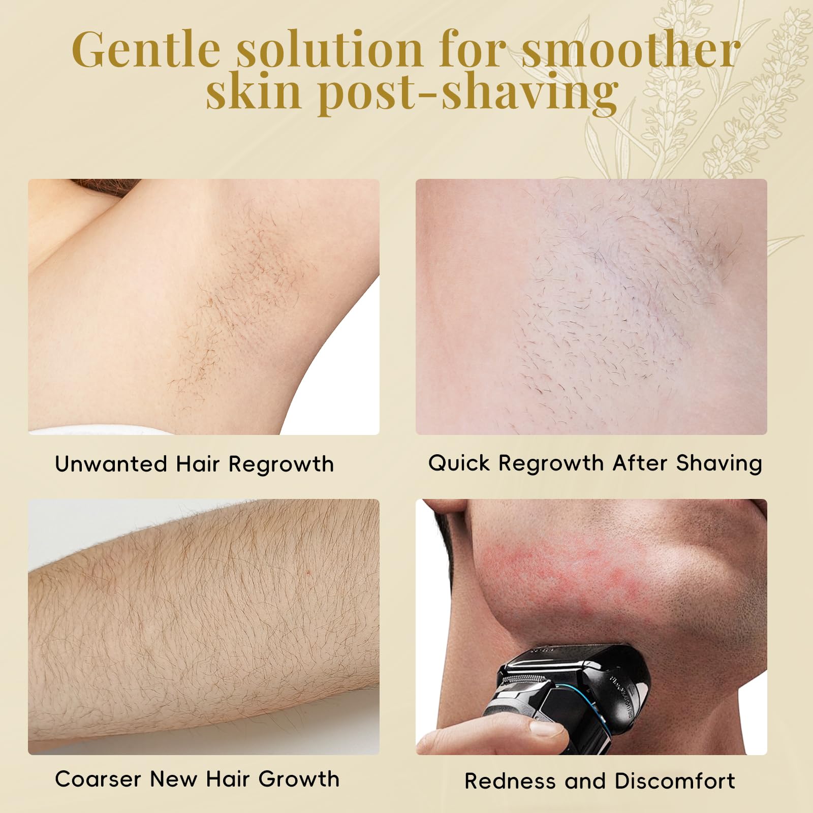Dumie bikini-line care for comfortable post-removal skin