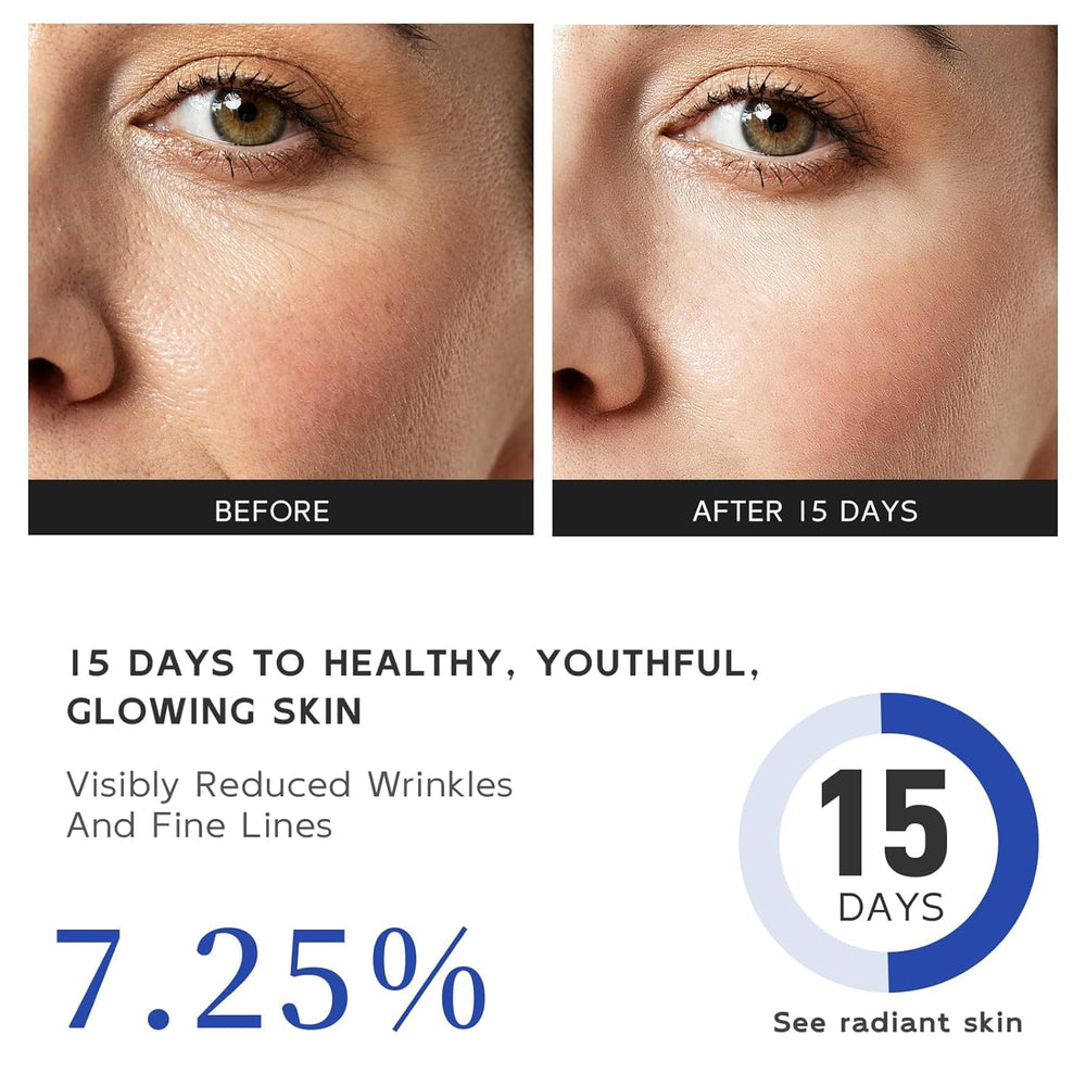 Dumie serum applied to skin for smoother texture