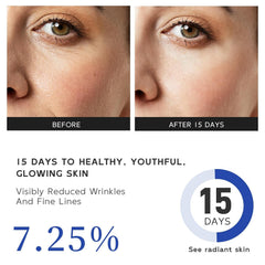 Dumie serum applied to skin for smoother texture