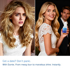 Dumie Salmon DNA PDRN Hair Oil frizz control for smoother texture
