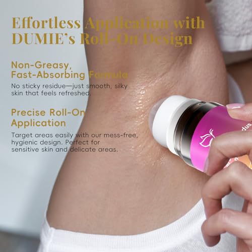 Dumie tea tree, centella, and aloe blend soothing skin after hair removal