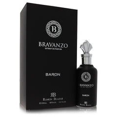 Dumont Bravanzo Baron bottle, a long-lasting unisex fragrance for elegant evenings