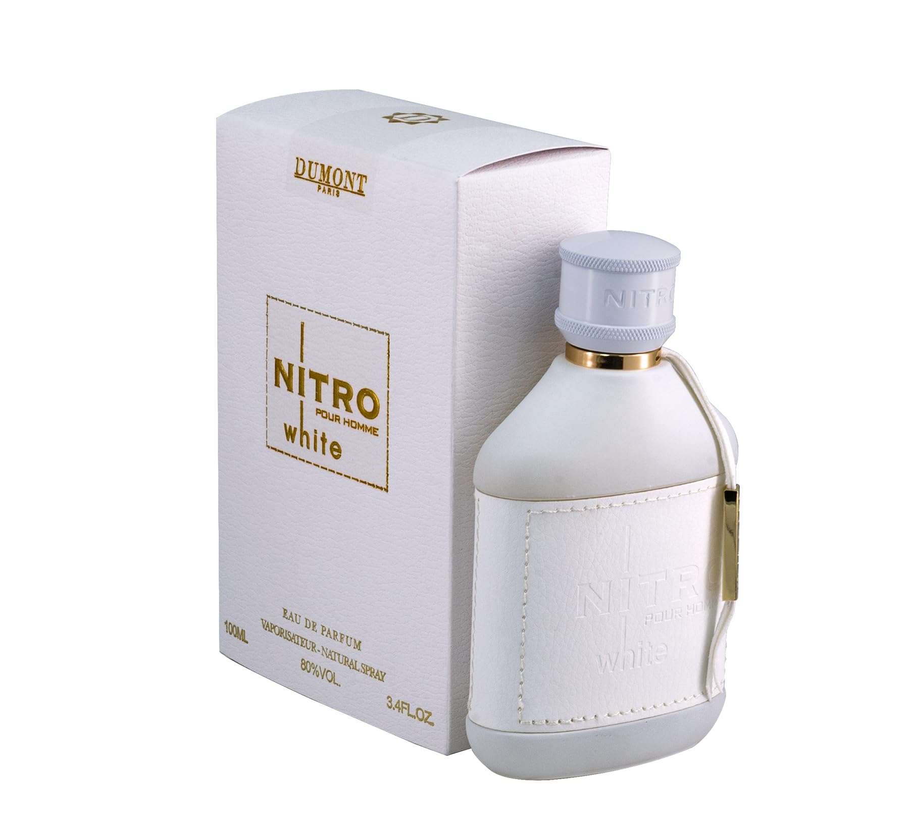 Dumont Nitro set on dresser—premium vanity presentation