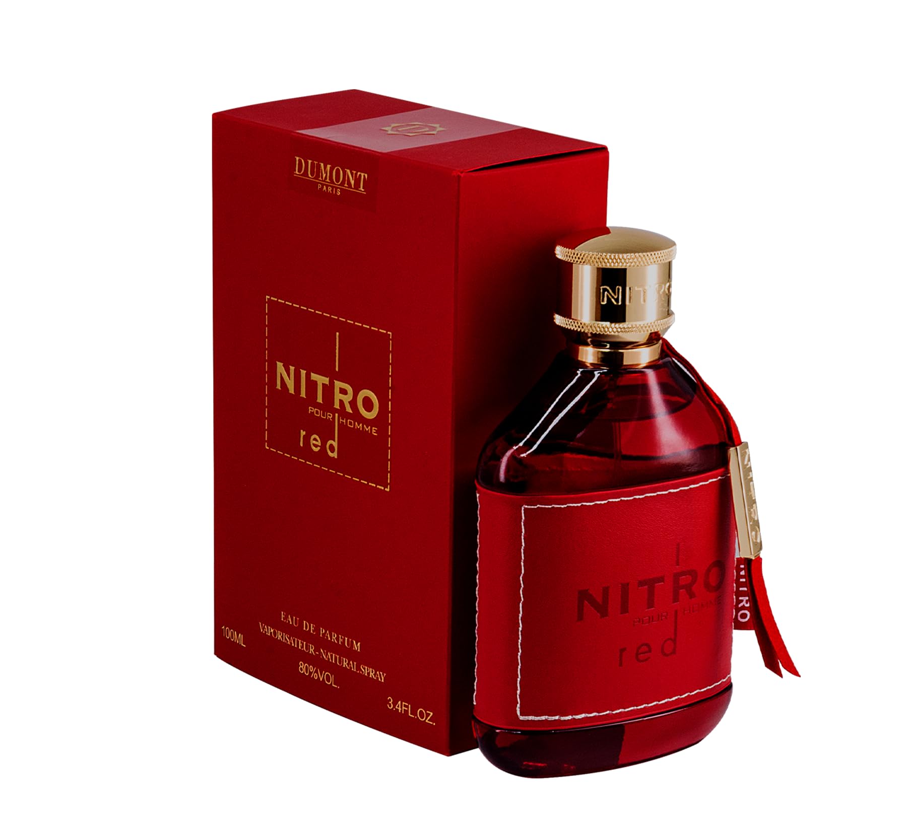 Dumont Nitro White bottle—fresh, luminous aroma for everyday wear
