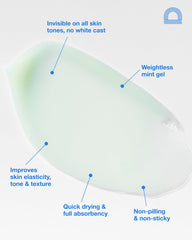 The Bod Guard applied on arm showing even, matte finish and easy blend