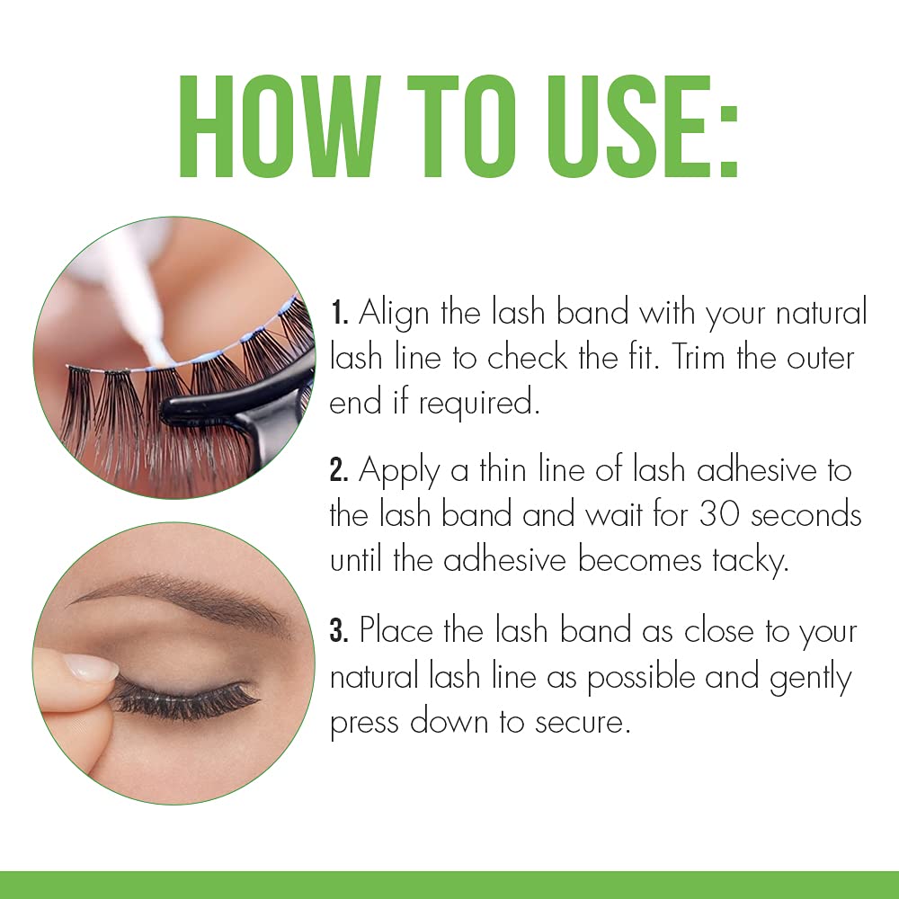 Cruelty-free, formaldehyde-free DUO lash glue made in Korea for quality