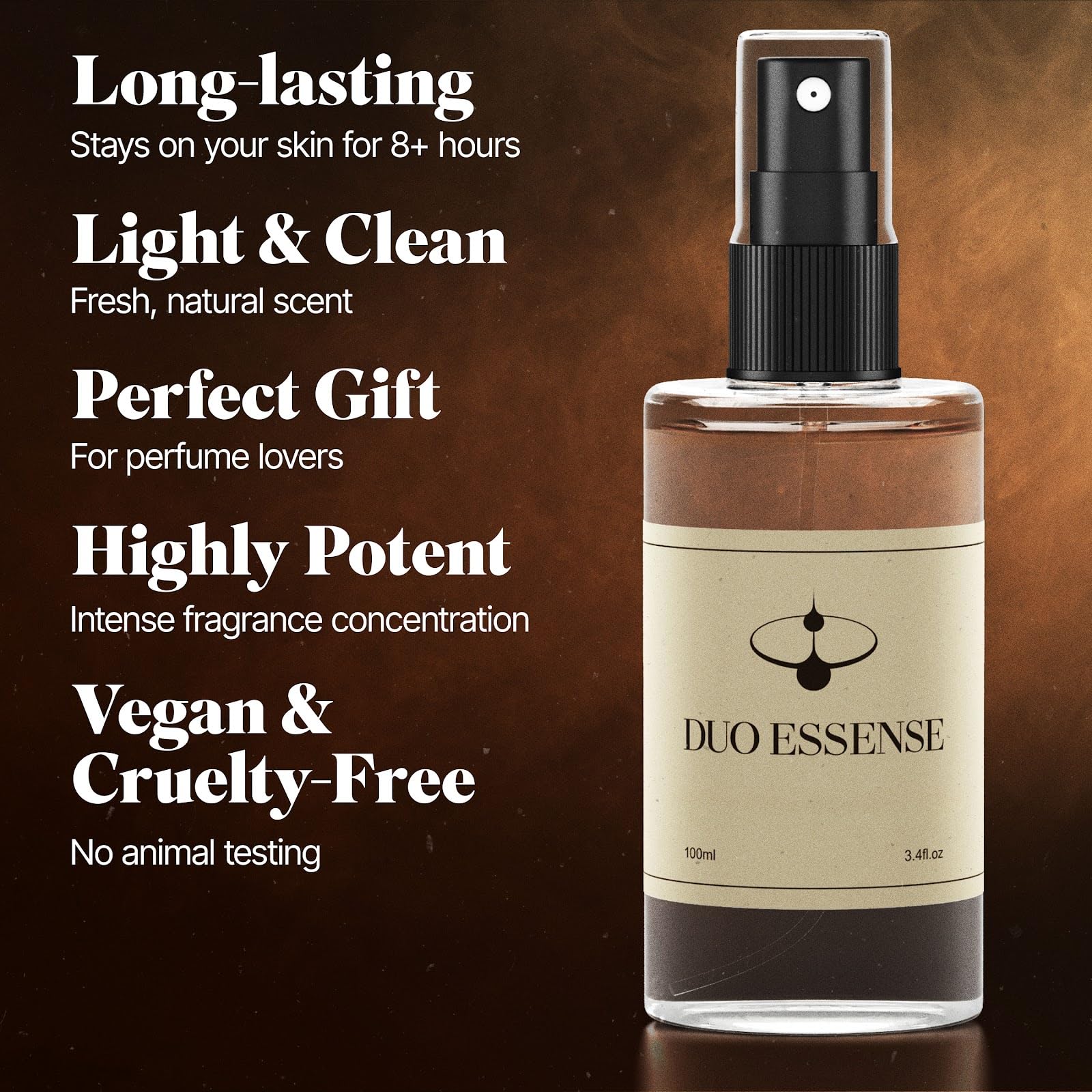Duo Essense Vita Crystalina close-up highlights delicate floral notes
