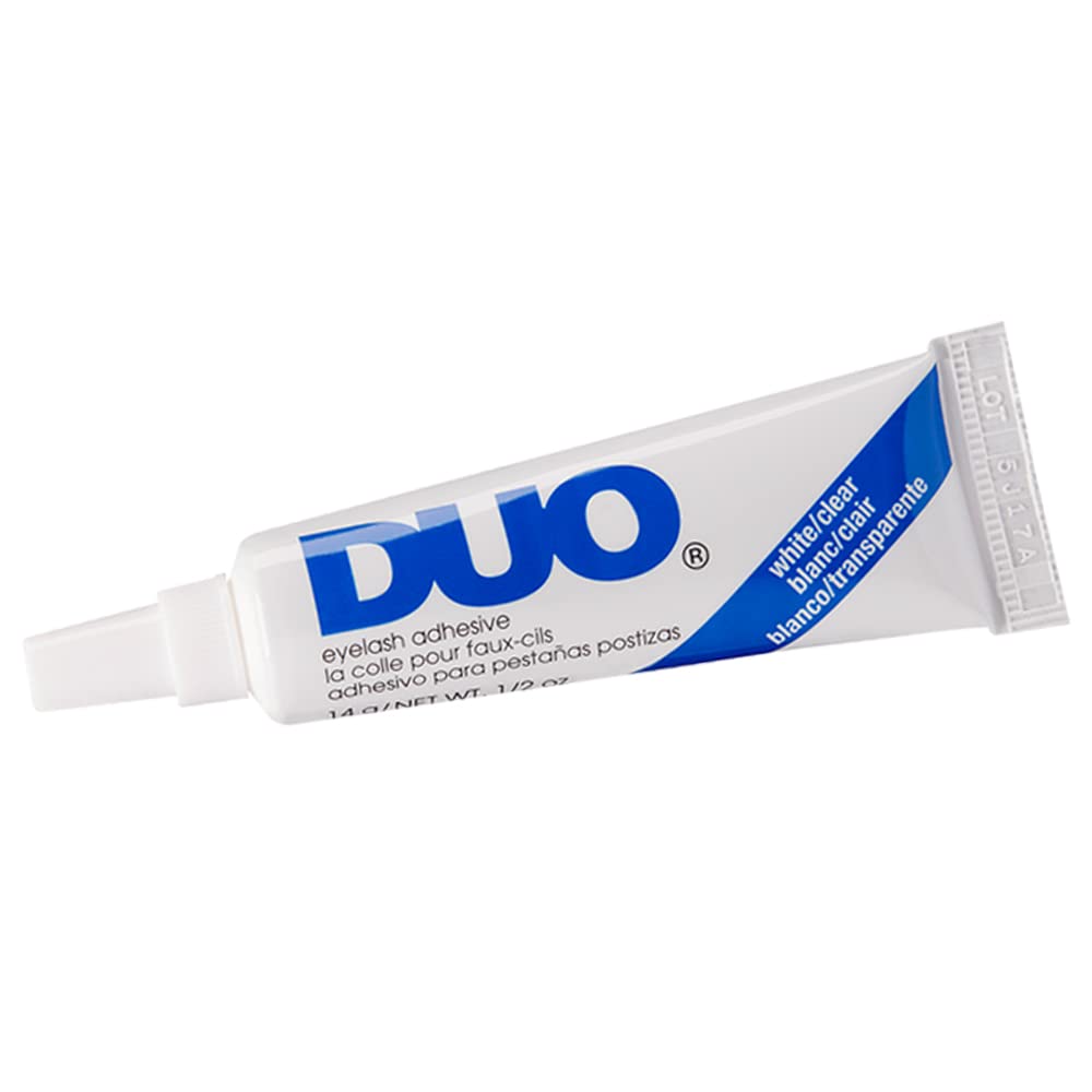 DUO Strip Packaging with 0.5 oz tube highlighting long-lasting lash hold.