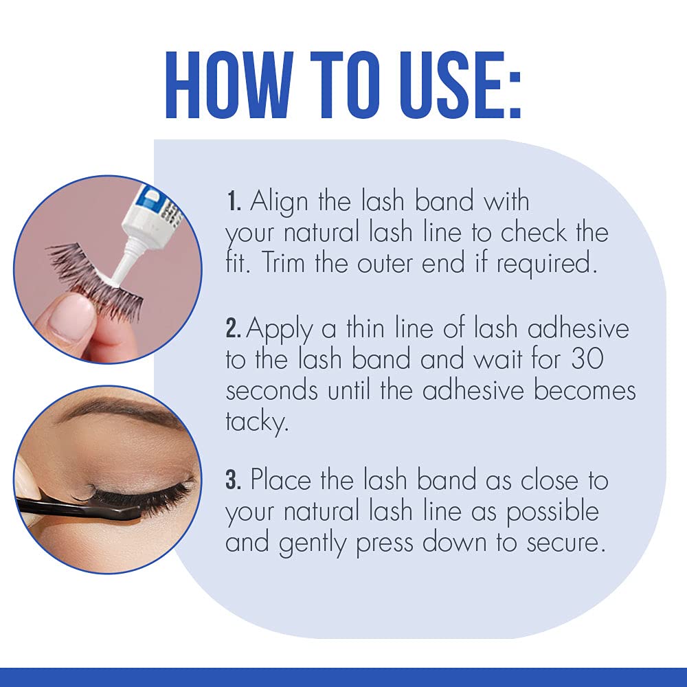 DUO two-pack eyelash glue packaging for value and convenience