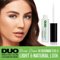 Ultra-thin brush from DUO enables precise lash line application