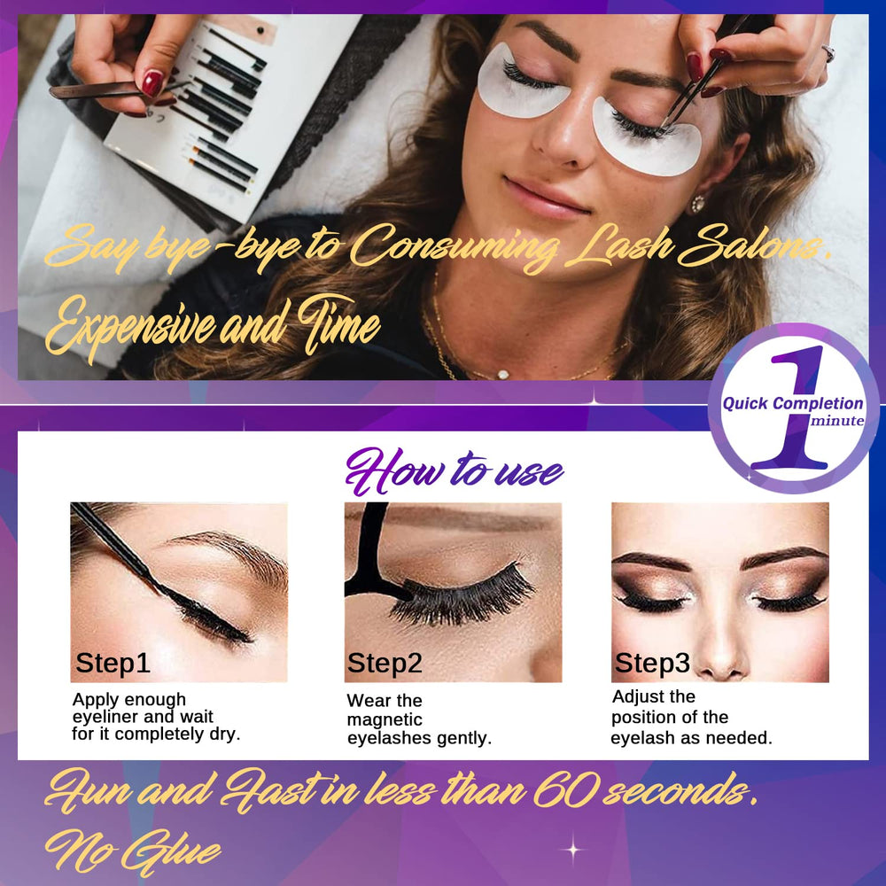 DUOERLA reusable vegan and cruelty-free lashes for ethical glamour.