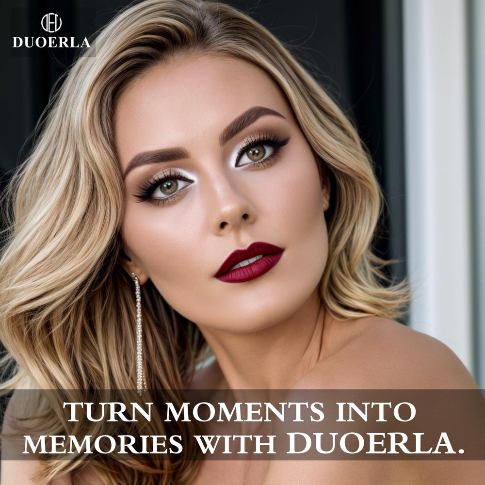 DUOERLA ten-pairs cat-eye lash kit ensures versatile looks.