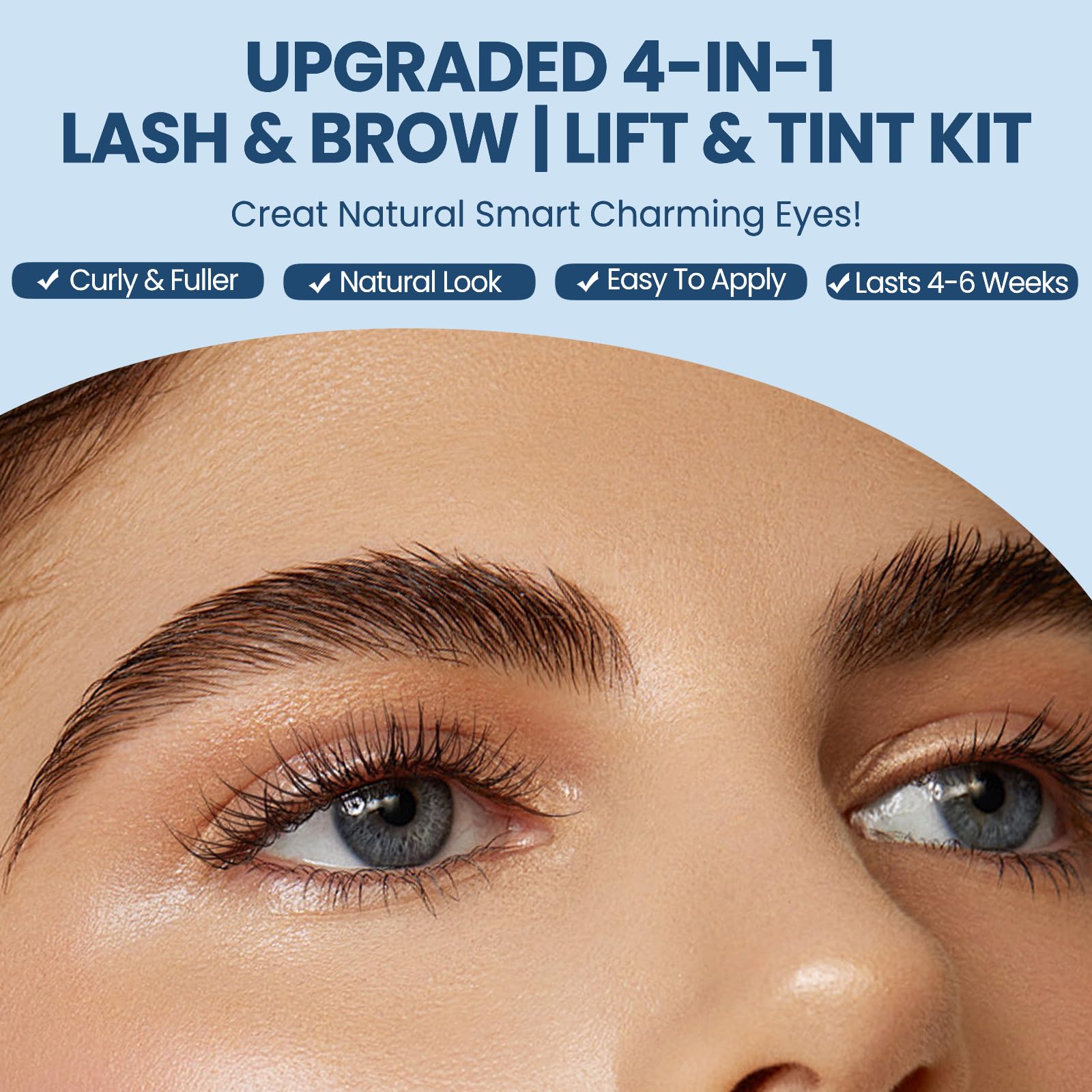 Duoffanny brow lamination kit with 63 pieces for salon-quality results