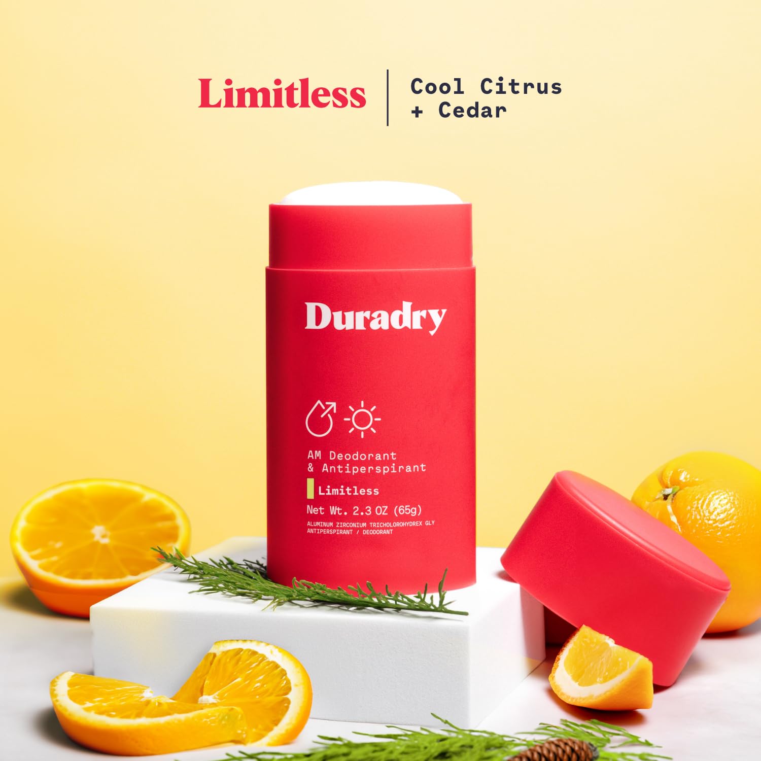 Duradry 3-pack display in-store highlights value and consistent protection.
