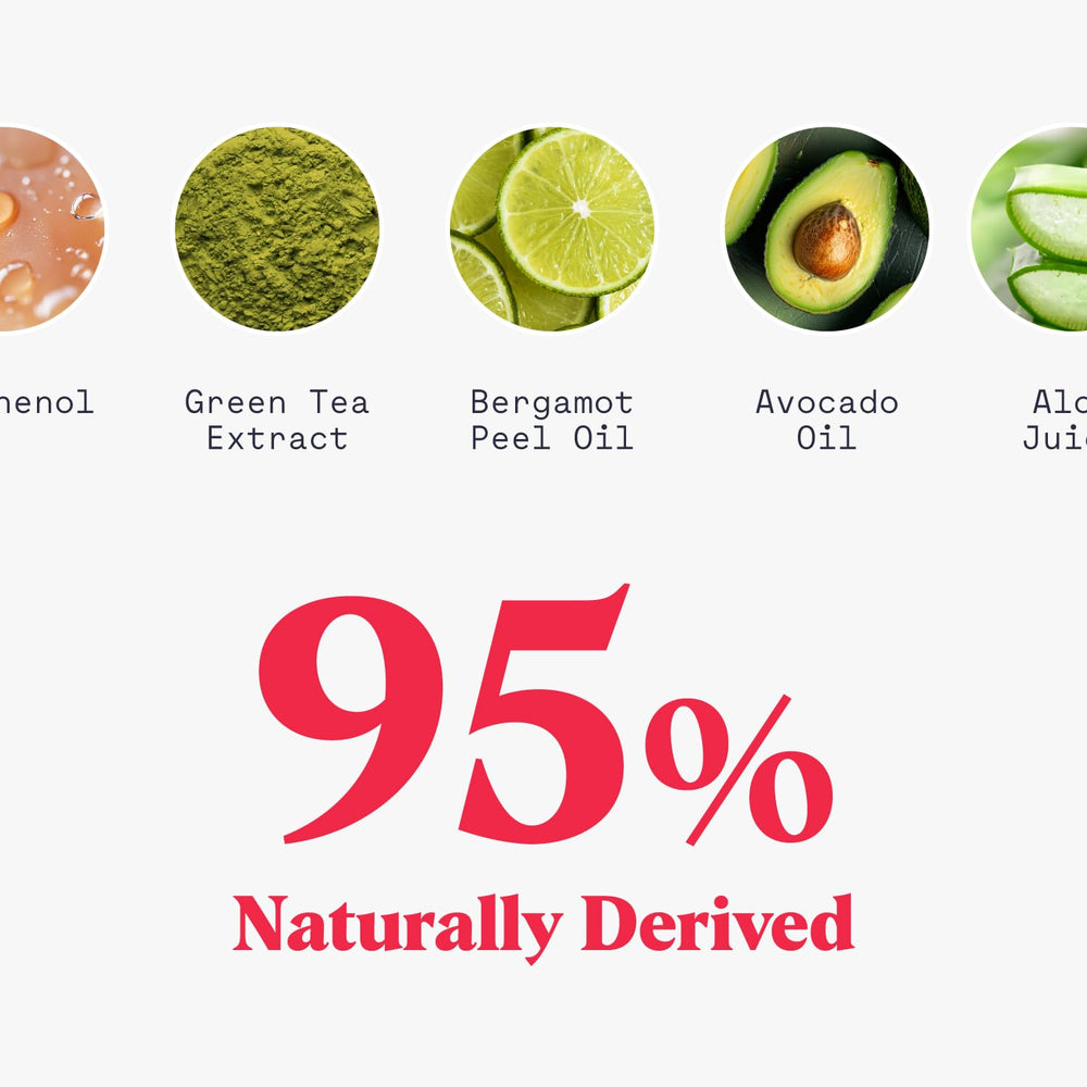 Duradry bergamot and grapefruit scent for all-day odor protection.