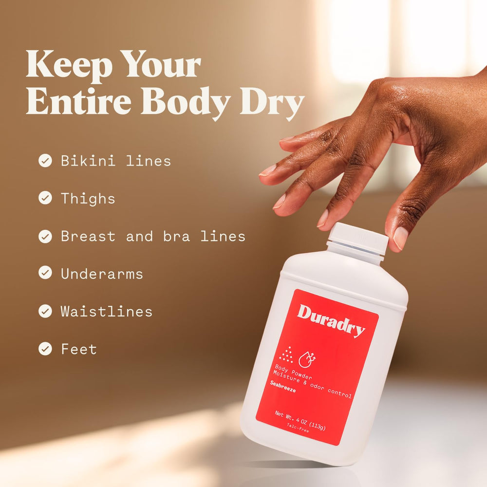 Duradry Seabreeze ingredients label emphasizes natural ingredients