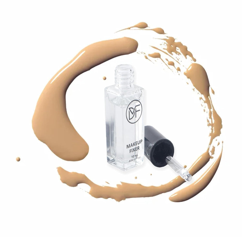 Duraline Makeup Fixer with waterproof pigment activation on eyeshadows and liners.