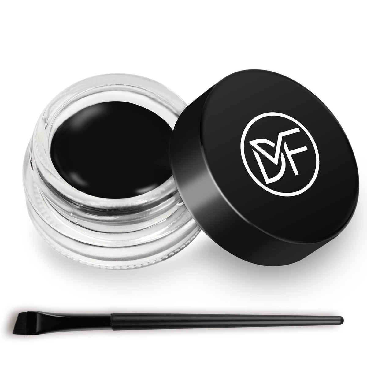 DuralineMakeupFixer eyeliner gel set packaging front view with sleek design.