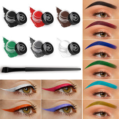 DuralineMakeupFixer swatches reveal rich black color with even payoff.