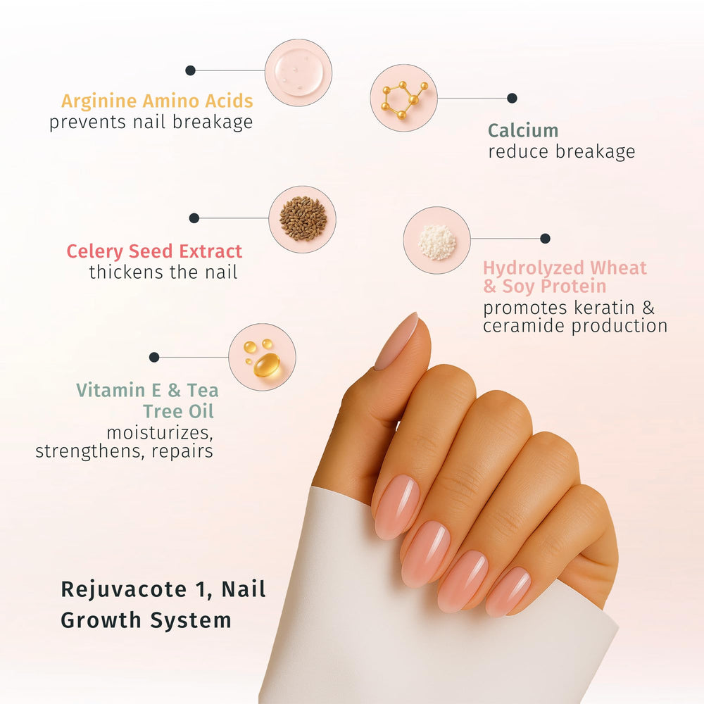 duri nail-care routine closeup highlighting two-in-one benefits