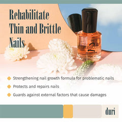 Duri Rejuvacote 2 cap close-up for precise top coat layering.