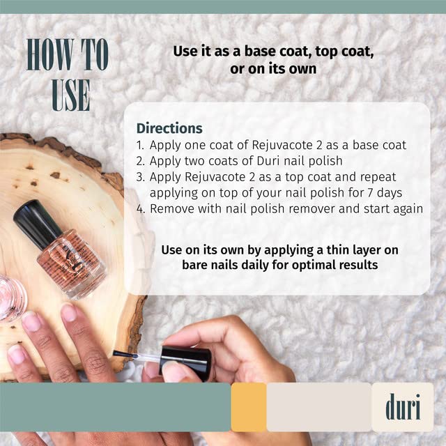 Top coat in action for a flexible finish with Duri Rejuvacote 2.