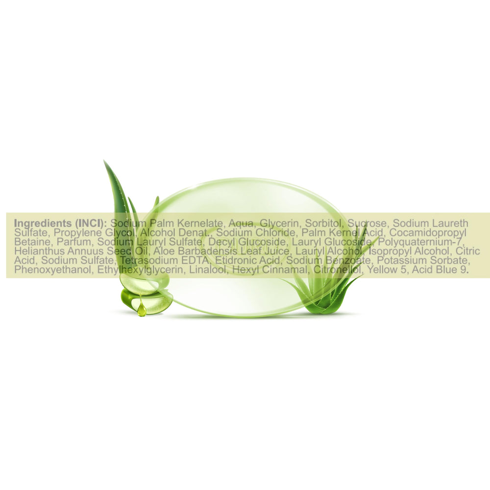Duru Aloe Vera Glycerin Bar Soap shown in shower routine for sensitive skin care.