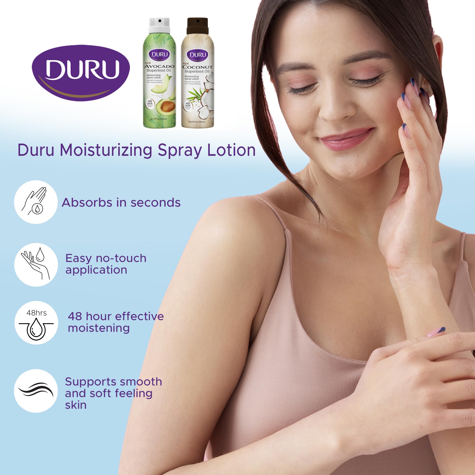 Duru cruelty-free label supports ethical skincare choices.
