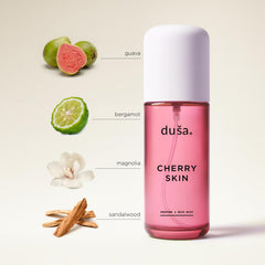 DUSA cherry perfume spray mist delivering fresh, long-lasting fragrance