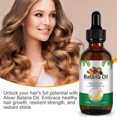 Batana Oil ingredient close-up highlighting vitamin E and fatty acids.