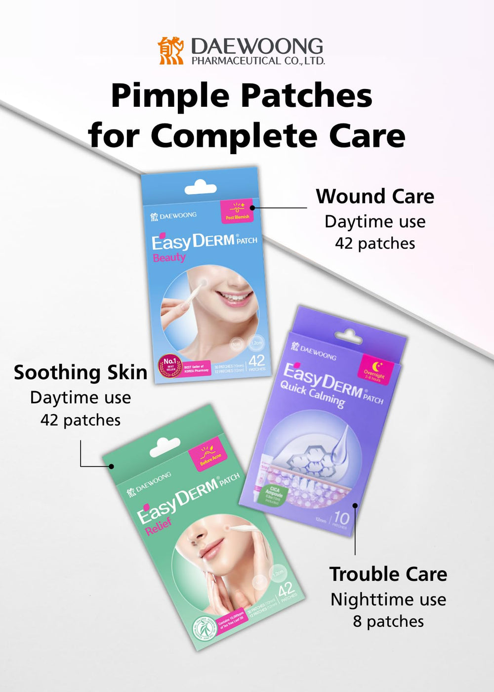 DWEasyDerm EasyDerm patch presented as a holiday stocking stuffer idea