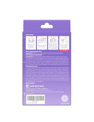 DWEasyDerm hydrocolloid acne spot coverage protects the area