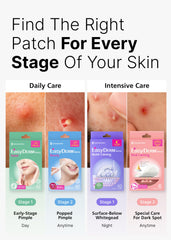 DWEasyDerm Easyderm patch application shows discreet wear on skin