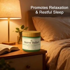 DYALE Nerve Relief Magnesium Cream texture spread for fast absorption.