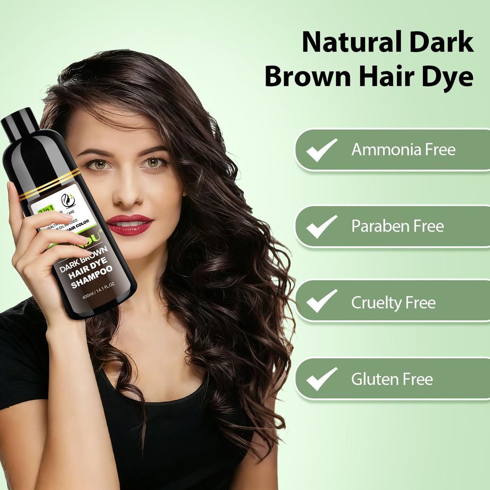 DYEING 221 BC FarnDu applied to dry hair for quick at-home color in minutes